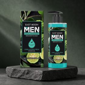 EAST MOON Bergamot Sage Fragrance Body Wash, 100 ml