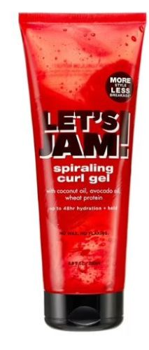 Softsheen Carson Let's Jam! Spiraling Oil Control Curl Gel, for All Hair Types, 6.8 fl oz