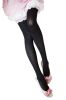 Blancho LZSA100-1 Sexy Black Sheer Oblique Lines Stocking
