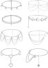 8 Pcs Waist Chains for Women Adjustable Multi-Layer Gold Chain Belt Minimalist Beach Bikini Body Chain Sexy Belly Chain for Dress