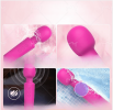 Female AV Stick Vibration 20 Frequency 8-speed Handheld Massage Stick USB Charging Foreign Trade Hot Selling Sex Products