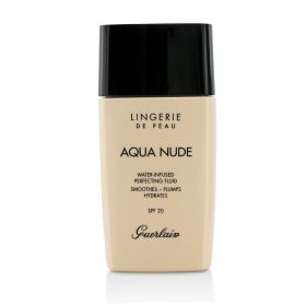 GUERLAIN - Lingerie De Peau Aqua Nude Foundation SPF 20 - # 01N Very Light 42385 30ml/1oz