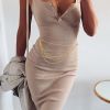 4Pcs Waist Chain for Women Multilayer Belly Metal Chains Moon Sun Coin Pendant for Beach Bikini Jeans Dress Sexy Body Chain Belts Adjustable