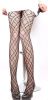 Blancho LZSA009-1 Sexy Black Sheer Checkered Stocking