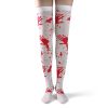 3 Pairs Thigh High Long Stockings Over Knee Socks Cosplay Festival Stockings