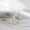 European and American New Style Creative Simple Fashionable Elegant Women's Cute Ring Mori Style Sweet Oil-Painted Daisy Ring