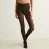Fleece Lined Pantyhose for Women Fake Translucent Tights High Waisted Thermal Sheer Leggings 1 Pair