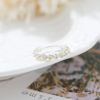 European and American New Style Creative Simple Fashionable Elegant Women's Cute Ring Mori Style Sweet Oil-Painted Daisy Ring