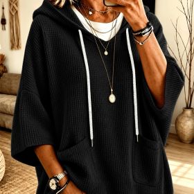 Polyester Female Long Sleeves (Option: Black-2XL)