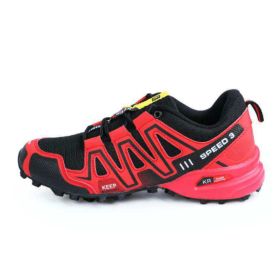 Men's Fashion Personality Multicolor Outdoor Sneakers (Option: 83 China Red-39)