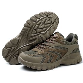 Men's Pierce Proof Air Labor Shoes (Option: FZ312 Green-40)