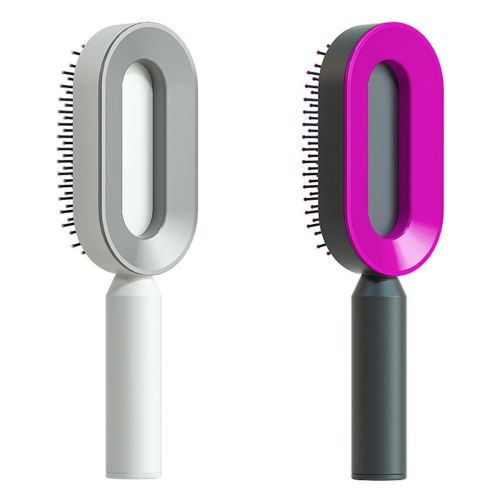 Self Cleaning Hair Brush For Women One-key Cleaning Hair Loss Airbag Massage Scalp Comb Anti-Static Hairbrush Self Cleaning Hair Brush For Women One-key Cleaning Hair Loss Airbag Massage Scalp Comb Anti-Static Hairbrush