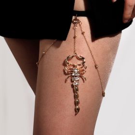 Thigh Chains for Women Gold Snake Leg Chain Boho Women's Body Chains (Color: Color 3)