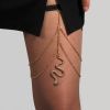 Thigh Chains for Women Gold Snake Leg Chain Boho Women's Body Chains