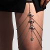 Thigh Chains for Women Gold Snake Leg Chain Boho Women's Body Chains