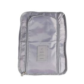 Travel Bra & Panty Organizer; Portable Underwear Organizer Zipper Storage Bag For Tie; Lingerie; Socks (Color: Gray)