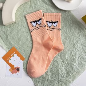 Cartoon SpongeBobs Women's Socks High Quality Fashion Men's Women Sock Printed Casual Hip-Hop Personality Adult Couple Stockings (Color: 8)