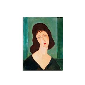 100% Hand Painted  Abstract Oil Painting Wall Art  Minimalist Retro Woman Picture Canvas Home Decor For Living Room Bedroom No Frame (size: 100X150cm)