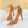 Sexy Women's Pumps; high heels; stiletto heels; glitter sequins