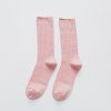 5 Pair Retro Women Cotton Loose Socks Autumn Winter Knitting Solid Color Long Black Pink Korean Japanese Student Girls Stockings