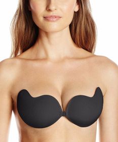 Enchantress Adhesive Bra (Color: Black, size: A)