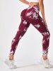 2 Pack Tie Dye Workout Seamless Leggings For Women High Waist Gym Leggings Yoga Pants, Seamless Leggings For Women High Waist Yoga Pants, Scrunch Butt