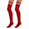 Thigh High Knitted Socks for Women 1 Pair Warm Stocking Over Knee Long Boot Socks