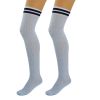 Thigh High Knitted Socks for Women 1 Pair Warm Stocking Over Knee Long Boot Socks