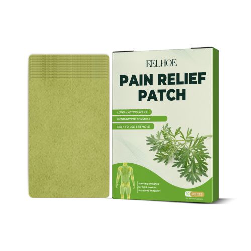 Knee Patches, 10 Count Heat Patches For Bone On Bone, Wormwood Extract Knee, Back, Neck, Shoulder - Extra Strength Muscle Joint Product With Herbal In