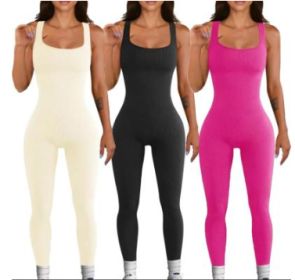 Women's Suspender Tank Top Tights (Option: 3PCS-S)