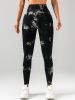 2 Pack Tie Dye Workout Seamless Leggings For Women High Waist Gym Leggings Yoga Pants, Seamless Leggings For Women High Waist Yoga Pants, Scrunch Butt