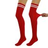 Thigh High Knitted Socks for Women 1 Pair Warm Stocking Over Knee Long Boot Socks