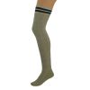Thigh High Knitted Socks for Women 1 Pair Warm Stocking Over Knee Long Boot Socks