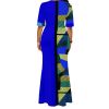 Women's Slim Fit Sexy Geometric Print Dress Short Sleeve Colorblock Dresses for Party Dinner Prom Business