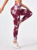 2 Pack Tie Dye Workout Seamless Leggings For Women High Waist Gym Leggings Yoga Pants, Seamless Leggings For Women High Waist Yoga Pants, Scrunch Butt