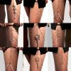 Thigh Chains for Women Gold Snake Leg Chain Boho Women's Body Chains
