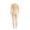 Ladies Sexy Mesh Perspective Hot Drill Long Sleeve Pants Romper